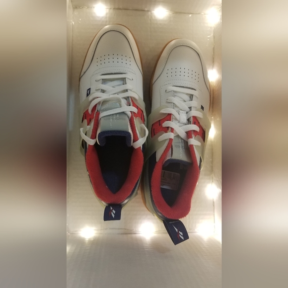 Reebok Workout Plus Ati 'white Blue Red'  - Picture 3 of 11